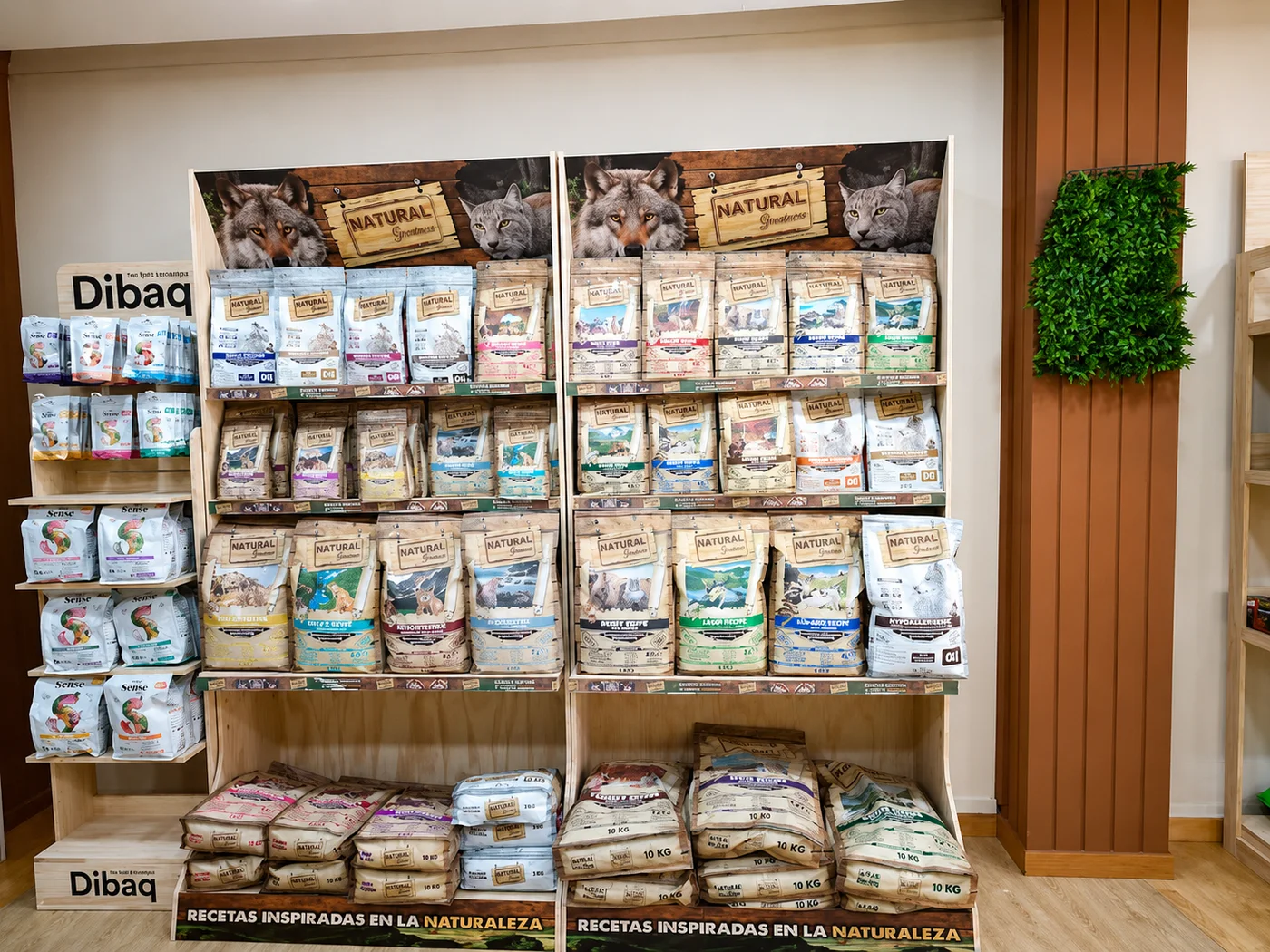 Estanterías de alimentación premium en Wildpet
